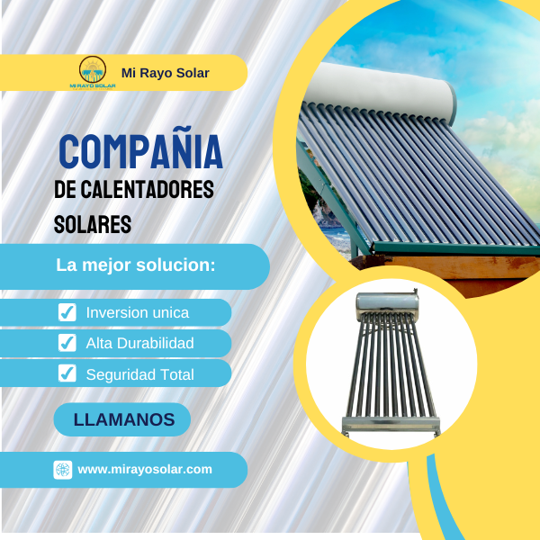 Calentadores Solares